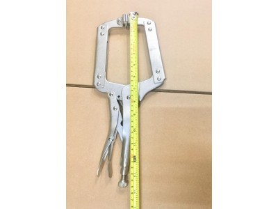 14 Inch Alloy Steel Vise Grip Welding Locking C Clamp PliersImage4