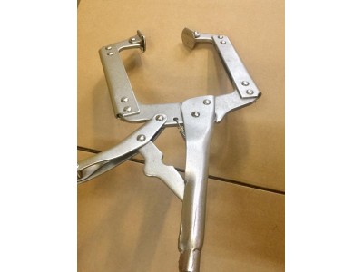 14 Inch Alloy Steel Vise Grip Welding Locking C Clamp PliersImage3