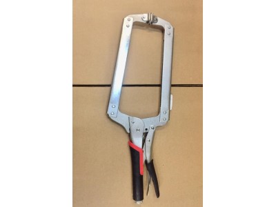 18 Inch Alloy Steel Vise Grip Welding Locking C Clamp PliersImage1