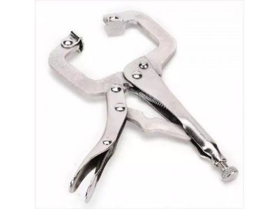 9 Inch Alloy Steel Vise Grip Welding Locking C Clamp PliersImage1