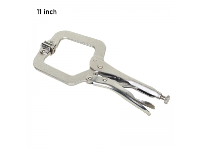 11 Inch Alloy Steel Vise Grip Welding Locking C Clamp PliersImage1