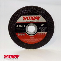 Yatibay cutting disc 4" for meta and stainless steel