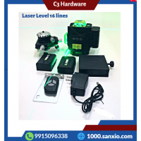 LFINE 16 Lines 4D Laser Level Tools Beam Line Remotely Control Horizontal Vertical Laser Level Tool