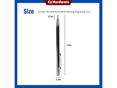 Engraving Pen Tungsten Carbide Tip Scriber Marker Pen Marking toolImage3