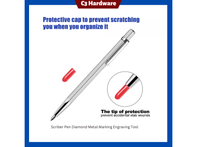 Engraving Pen Tungsten Carbide Tip Scriber Marker Pen Marking toolImage8