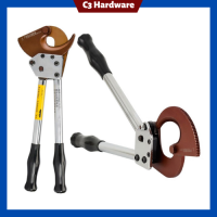 Manual Gear Cable Cutting Tool Ratcheting Ratchet Cable Cutter J40 Cutting Rang Max 300mm2