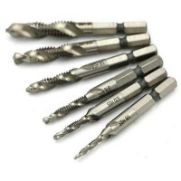 Hex Shank Combination Drill Bits Spiral Hex Self Tapping Drilling Screw Kit