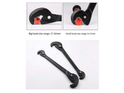 Quick wrench Universal wrench Universal wrench pipe wrench pliers multifunction basin faucet repairImage2