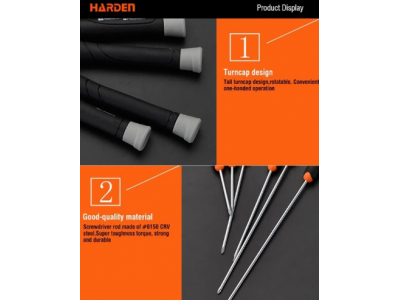 Harden 6 in 1 Precision Screwdriver Rod SetImage3