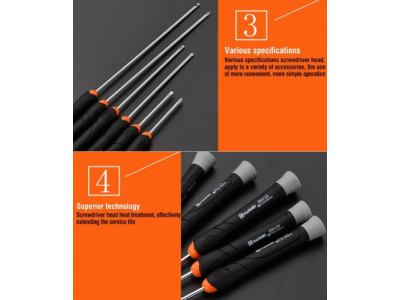 Harden 6 in 1 Precision Screwdriver Rod SetImage4