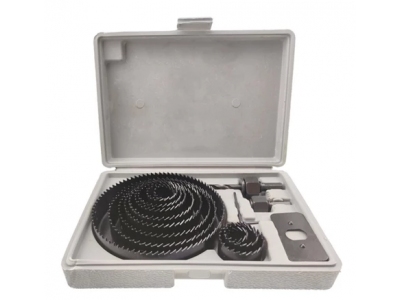 16pcs wood hole saw set drill bit carbon steel 19-127mm hole cutter set for plasterboard ceilingImage4