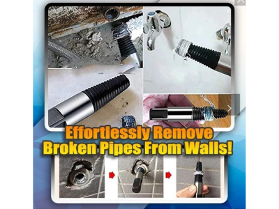 Triangle valve tap broken screw extractor Remove Damaged Screw Pipe ExtractorImage4
