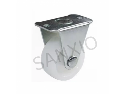 CASTER WHEEL FIXED PP WHITE FLAT 15INCH25INCHImage3