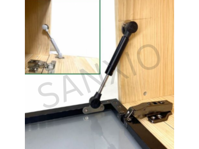 Pheumati Lever Kitchen Cabinet Hydraulic Gas Lift Strut Support Doors Stay Soft Close GasImage3