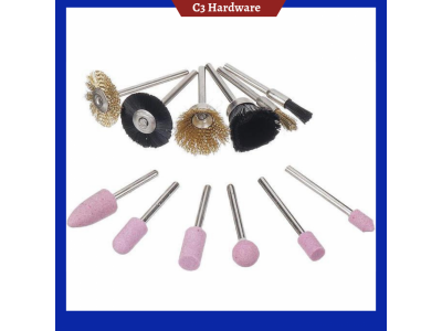 12Pcs Grinding Head Polishing Wheel SetRotary Brush Wire Wheel Brush Grinder Rotary Tool AccessoriesImage4