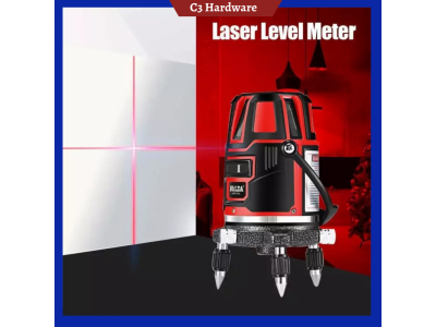 Laser Level, 5 Lines Strong Red Light Laser Level Self-Leveling Level with TripodImage4