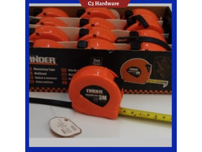 Finder Steel Durable Tape Measure OrangeImage2