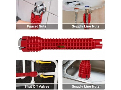 Faucet and Sink Installer Tools, Multifunctional Sink Wrench Tool, Easy-to-use Plumbing Repair ToolsImage3