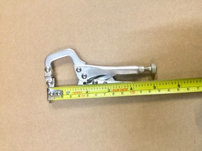 5 Inch Alloy Steel Vise Grip Welding Locking C Clamp PliersImage2